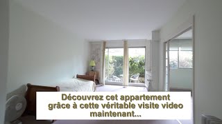 Véritable visite vidéo vente appartement Neuilly sur seine 2 pièces 55m2 60m terrasse Laurent Fery