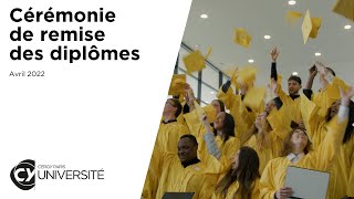 Cérémonie de remise des diplômes 2022 | CY Université