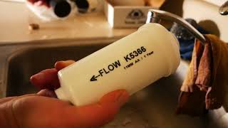 PURGING BERKEY WATER FILTERS (HOW TO) - BLACK AND FLOURIDE FILTERS