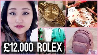 Fun Shopping Dayout with Puccasyanu - £12,000 Rolex Watch | Giant Playing Cards - VLOG #51