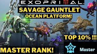 #exoprimal - SAVAGE GAUNTLET TOP 10%! - OCEAN PLATFORM - Trial 17 #capcom #streetfighter6