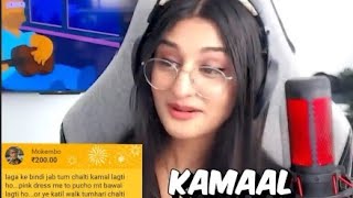 Funny Super Chat Reaction Video 💗😜