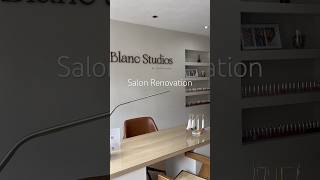 Opening my dream salon #salon #trending #salonrenovation #beautysalon