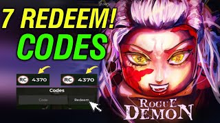 💥New! Update!😱😱ROGUE DEMON ROBLOX CODES -ROGUE DEMON CODES - ROGUE DEMON CODES 2024