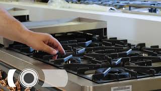 ILVE Majestic II Range - How to Install a Griddle