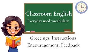 Classroom English for beginners|How to communicate at the beginning of the lesson&during the lesson