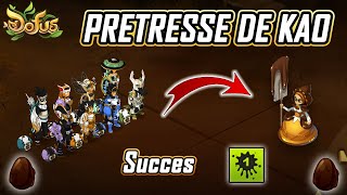 DOFUS : PRETRESSE DE KAO SUCCES PREMIER BUTIN 8 : PROJET TEAM DE 8 OPTI