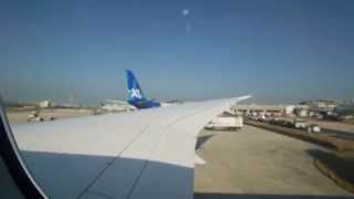 Air Canada AC881 Boeing 787-8 Dreamliner (C-GHPV) Take off from Charles de Gaulle (CDG/LFPG)