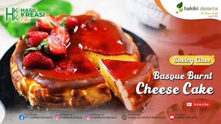 Baking Class - Basque Burnt Cheesecake by Hakiki Donarta