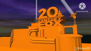 3d max's 20th century fox logo in prisma 3d