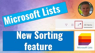 Microsoft List : New way to sort Lists