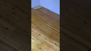 A little farmhouse hardwood floor refinishing job- you love to see it!