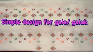 Very Simple Design for Gale/Galuk tutorial | Adi Traditional