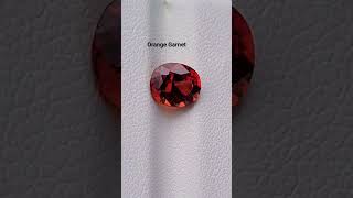 Orange Garnet #gemstone #gemstones #gemstonejewelry #diamond #naturalgemstones #jewelry