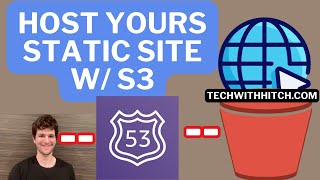 Launch a Website with AWS S3 & Route 53 | AWS Static Website, Step by Step