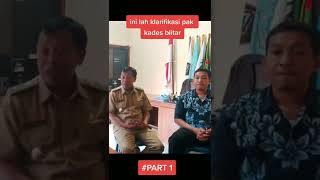 klarifikasi pak kades Blitar , Terkait pesulap merah/Marshall