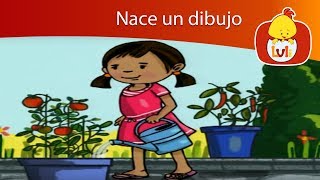 Nace un dibujo- Frutas y verduras - Luli TV