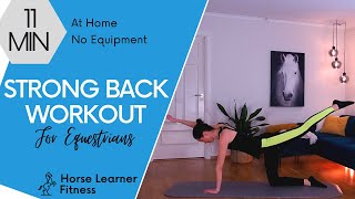 Strong Back for Horse Riding | Fitness for Equestrians