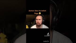 asmon views his twitch page #asmongold #twitch #funny #shorts