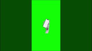 Paper fold Phone Green Screen Template #greenscreen #4kfootage#screencrafter #paperfoldeffect