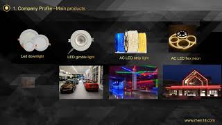 ETL DLC LED lights manufacturer Rhein Lighting Technology Co., Ltd