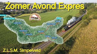 Stoomtrein ZLSM Zomer Avond Expres 2024