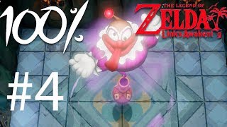 Zelda Link's Awakening (Switch): 100% Walkthrough Part 4 - Bottle Grotto (Dungeon Level 2)