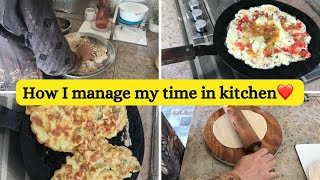 How to save time in kitchen|A day in life of a diligent homemaker|busy weekend routine,@SoNiyaCh