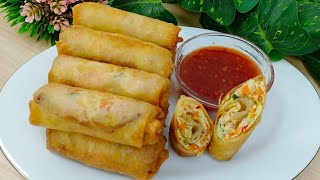 PANTESAN VIRAL‼️ LUMPIA TELUR GULUNG RASANYA ENAK BANGET‼️GARING DILUAR LEMBUT DIDALAM