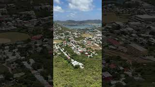 Ride the world’s steepest zipline at Rainforest Adventures in St Maarten in the Caribbean!