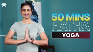 50 Mins Hatha Yoga at Home | Yoga For Beginners | Yoga At Home | Yoga Practice | @cult.official