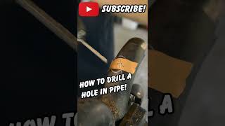 How to drill a hole in a Triumph X Pipe