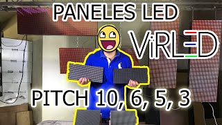 Pixel pitch, pantalla led, diferencia de paneles  *** ViRLED ***