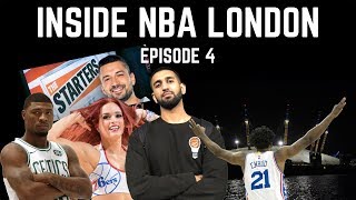 CELTICS v 76ERS GAMEDAY ft. TAS MELAS - HG VLOG EP.4 #NBALondon