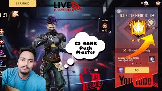 CS RANK Push Master Lobby Hindi Free Fire MAX : 😍 Excited stream