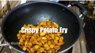 Crispy Potato🥔Fry || simple,easy potato🥔fry