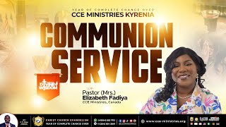 CCE | LIVE COMMUNION SERVICE WITH PST. (MRS.) ELIZABETH FADIYA | 23RD AUGUST 2024