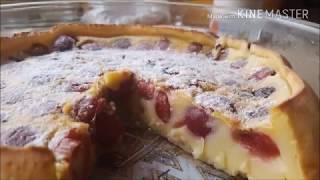 clafoutis de cerezas