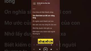 Đời Mẹ Đời Con - Võ Lê Mi #music #karaoke #hoasenbanmai