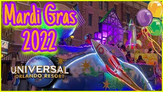 Mardi Gras Parade 2022 - Universal Studios Florida