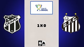 GOL CEARÁ 1 X 0 SANTOS COPA DO BRASIL 2020 (NARRAÇÃO)📻