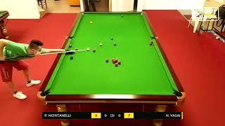 SNOOKER SPORTING PERUGIA - REG. FIBIS UMBRIA CAT. C 2020/21 - P. MONTANELLI vs N. VASAI