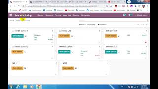 odoo manufacturing cost analysis