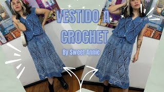 Teje un vestido a crochet // el vestido mas sencillo a crochet // ganchillo // crochet