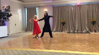 Bryan Jewett dancing his rumba with Ms Julia to Michael Jackson’s “Hold My Hand”