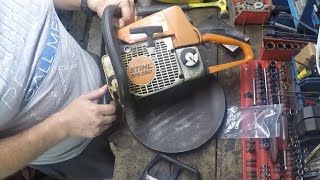 SECRET 😈 METHOD to Stihl MS 250 Chain Brake Repair