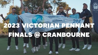 2023 Victorian Pennant Golf Finals at Cranbourne Golf Club in Melbourne