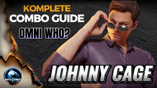 NEW JOHNNY CAGE KOMPLETE COMBO GUIDE|MORTAL KOMBAT 1