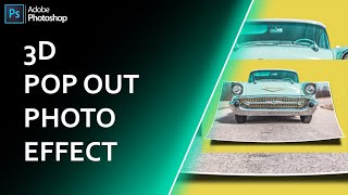 3d Pop Out Photo Effect In Photoshop cc 2021 | Photoshop Tutorial