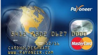 شرح الحصول على كارد بايونير Payoneer مجانا + $25 هدية ! اسرع طريقة و مجربة 100% !!!!!!‬